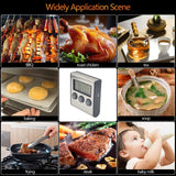 Digital Cooking & BBQ Thermometer with Timer – Accurate Temperature Control for Perfect Cooking