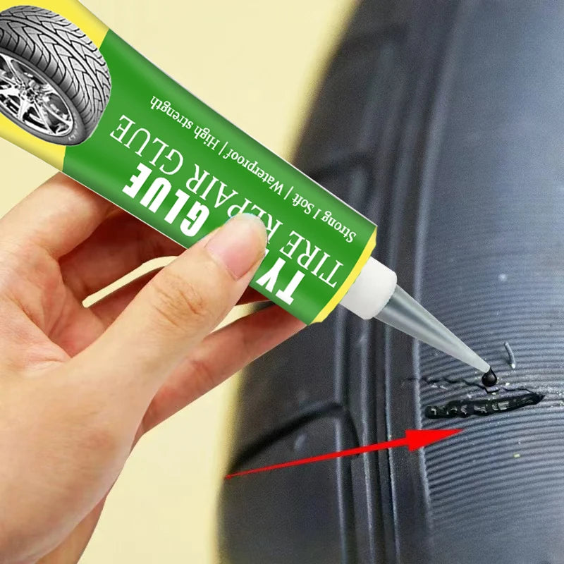Instant Tire Repair Glue – Strong Rubber Adhesive for Bikes, Motorcycles & Electric Vehicles