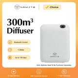 Smart Bluetooth Essential Oil Diffuser – Wall-Mount & Desktop Aroma Solution for Large Spaces