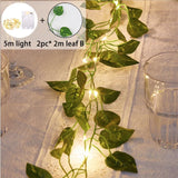 LED Maple Leaf Fairy String Lights – Battery-Powered Fall Garland for Home & Holiday Decor