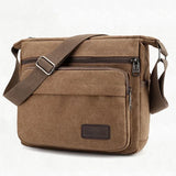 Durable Canvas Satchel Bag – Lightweight Everyday Shoulder Bag for Men & Women