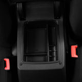 Universal Car Center Console Organizer Tray for VW Golf MK7 (2013-2017) – Black Storage Solution