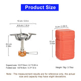 Mini Propane Camping Stove for Outdoor Cooking & Hiking