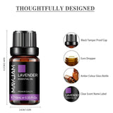 10ml Pure Essential Oils – Lavender, Jasmine, Eucalyptus, Vanilla & More – Aromatherapy Oils for Diffusers, Skincare & Relaxation