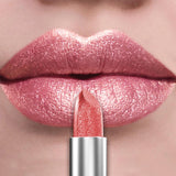 Moisturizing Glitter Lipstick with Color-Changing Gloss Effect