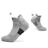 Non-Slip Breathable Basketball Socks with Cushioned Sole