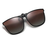 Fashionable Polarized Myopia Glasses Clip – Night Vision & UV Protection for Drivers