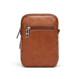 Soft PU Leather Flap Crossbody Bag – Fashionable Everyday Shoulder Purse for Women