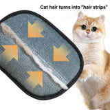 Pet Grooming Glove – Reusable Static Hair Remover for Dogs & Cats