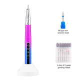 Cordless 35000RPM Rechargeable Electric Nail Drill with Brushless Motor