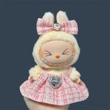 1/12 Scale Labbubu Doll Clothes and Accessories for Baby Dolls