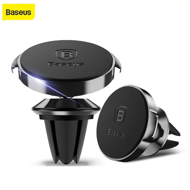 360° Magnetic Car Phone Holder – Air Vent Mount for Secure, Hands-Free Driving
