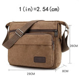 Durable Canvas Satchel Bag – Lightweight Everyday Shoulder Bag for Men & Women
