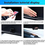 Wireless Magnetic LED Car Door Welcome Lights for Geely | No-Drill Shadow Projector Lamps