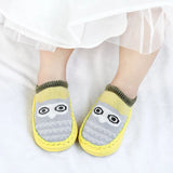 Non-Slip Baby Socks with Rubber Soles – Soft Indoor Slippers for Newborns & Toddlers
