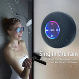 Waterproof Bluetooth Shower Speaker with Suction Cup – Portable Mini Subwoofer for Bathroom, Pool & Travel