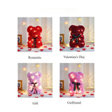Osito de peluche Eternal Rose: regalo romántico para el Día de la Madre, el Día de San Valentín y ocasiones especiales