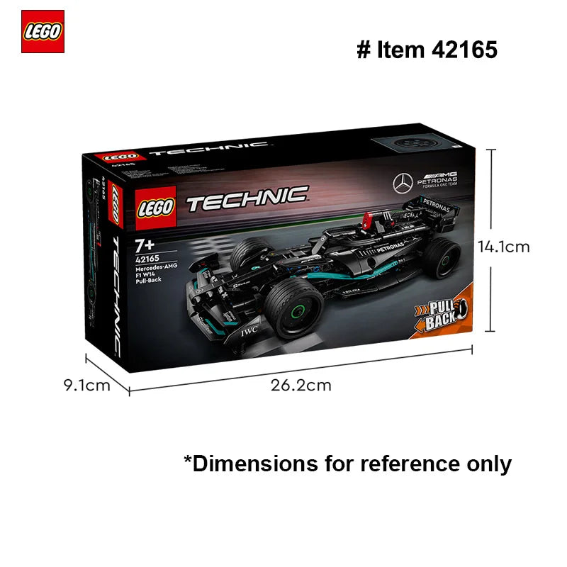 LEGO Technic Mercedes F1 W14 Pull-Back Race Car Toy for Kids