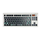 Wireless Bluetooth Mechanical Keyboard Kit with Hot-Swappable Keys, RGB Backlighting, and VIA Programmable Features