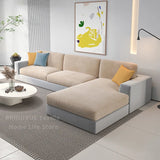 Plush Velvet Sofa Slipcover – Stretch Anti-Slip Cover for Sectional & Loveseats