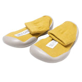 Non-Slip Baby Sock Shoes – Comfortable Toddler First Walking Shoes with Rubber Sole for Boys & Girls
