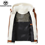 Men’s Hooded Fleece Vest with Zipper – Casual Winter Sleeveless Jacket with Pockets