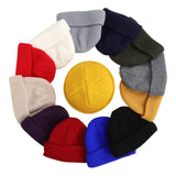 Gorro de punto acanalado unisex: gorro de pescador y esquí cálido para el invierno en climas fríos