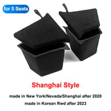 Tesla Model Y Center Console & Rear Trunk Storage Organizer Tray (2021–2024)