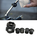 Universal Motorcycle Phone Holder – Adjustable Mount for Handlebar, Stem, and Mirror with Gravity Expansion
