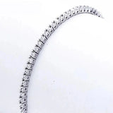 Elegante pulsera de plata de ley 925 con dije de circonita: una joya atemporal para cualquier ocasión