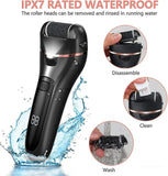 Electric Pedicure Foot File - Rechargeable Callus Remover for Heels