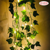 LED Maple Leaf Fairy String Lights – Battery-Powered Fall Garland for Home & Holiday Decor