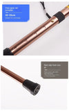 Adjustable Aluminum Hiking Walking Stick with Telescopic Folding Design