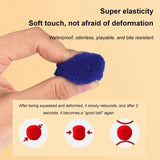 Cat Toy Gun Launcher Set with Plush Balls - Interactive Shooting Game for Cats