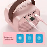 Wireless Bluetooth Karaoke Microphone with Speaker – Portable Karaoke Machine for Kids & Adults