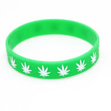 Pulsera unisex de silicona con cuentas: accesorio de moda para fiestas de Halloween, estilo punk e informal