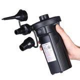 Portable Rechargeable Electric Air Pump – 12V/220V Dual Power Inflator for Car, Home, Mattress, Pool, and Boat