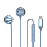 USB Type-C Wired Earbuds with HiFi Stereo Sound, Built-in Microphone & Noise Reduction for Samsung, Google Pixel, iPad, and More