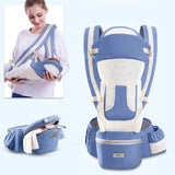 Mochila portabebés ergonómica: asiento de cadera cómodo y de apoyo para bebés y niños pequeños