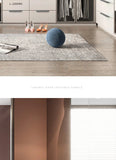 Invisible Cabinet Handles – Modern Aluminum Edge-Wrapped Pulls for Wardrobes & Drawers
