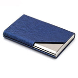 Tarjetero de acero inoxidable personalizado con grabado personalizado