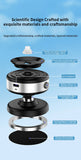 Car Magnetic Vacuum Adsorption Bracket – 360° Rotating Aluminum Alloy Phone Holder