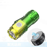 Linterna LED 3*SST20 de alta calidad 18350, superbrillante, recargable por USB, resistente al agua, con clip para tapa, para senderismo y acampada