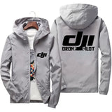 Men’s Casual Hooded Autumn Jacket – Lightweight Printed Travel Outerwear