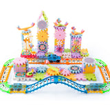 Electric Gear Building Block Set – Interactive 3D Puzzle Toy for Kids Ages 3-12