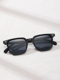 Men’s UV400 Rectangle Sunglasses – Stylish & Protective Outdoor Eyewear