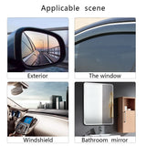 30cm x 100cm Universal Anti-Fog & Waterproof Mirror Film – Clear Vision in Any Condition!