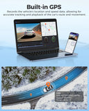 4K Dual Dash Cam with Rear Camera, GPS, WiFi & Night Vision