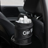 Papelera plegable a prueba de fugas para automóvil: papelera portátil y bolsa de almacenamiento