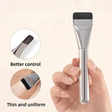 Ultra-Thin Makeup Brush Set - Traceless Foundation, Concealer & Eyeliner Brushes (3-Piece)